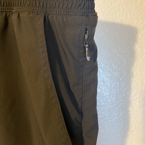 Rhone Mens Black Workout Pull On Zippered Pockets Activewear Athletic Shorts XL - Picture 7 of 9